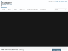 Tablet Screenshot of installoy.com